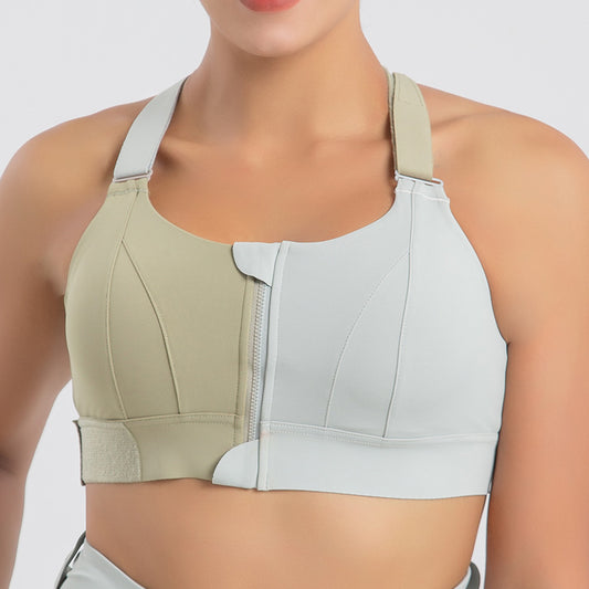 Front Zipper Seamless Bra Push Up Bras