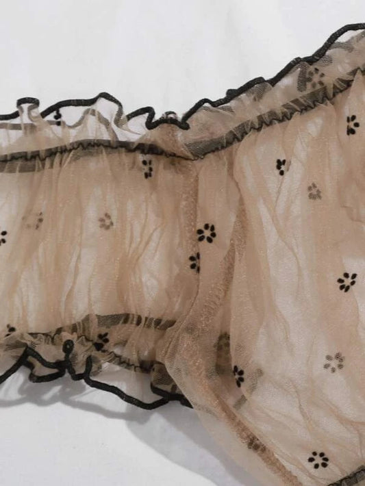 Sexy Lace Babydoll Lingerie Set
