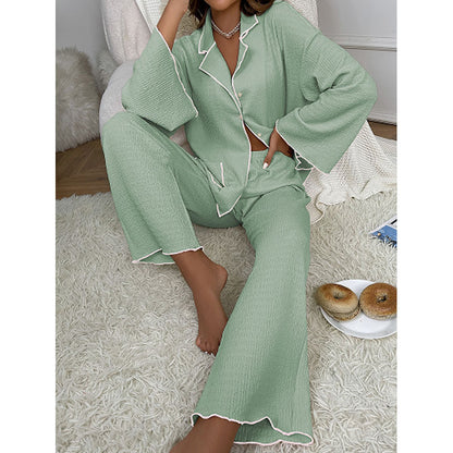 Women’s Cotton Double-Layer Gauze Pajama Set