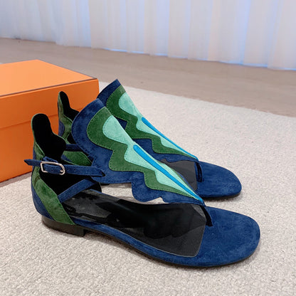 Women's Flat Beach Sandals - Outdoor Slippers