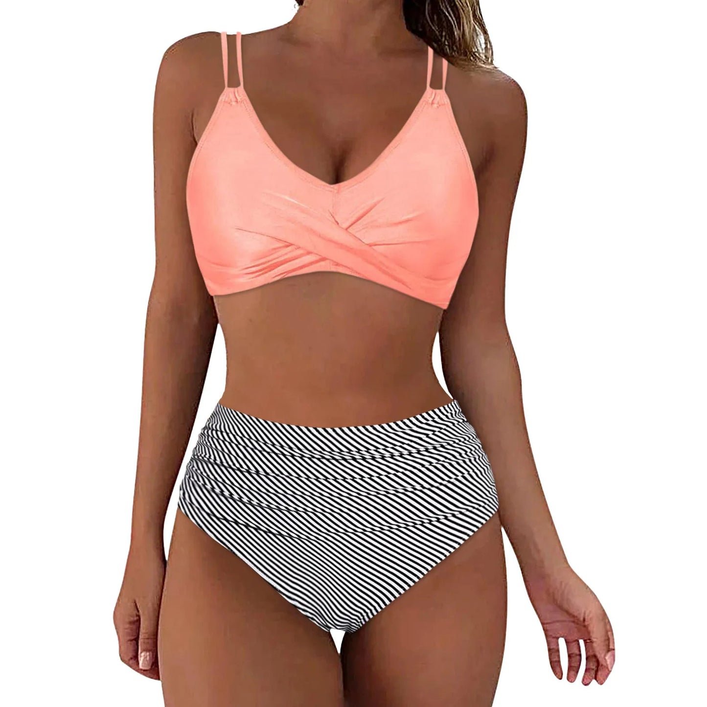Women's Printed European & American Style Bikini Set
