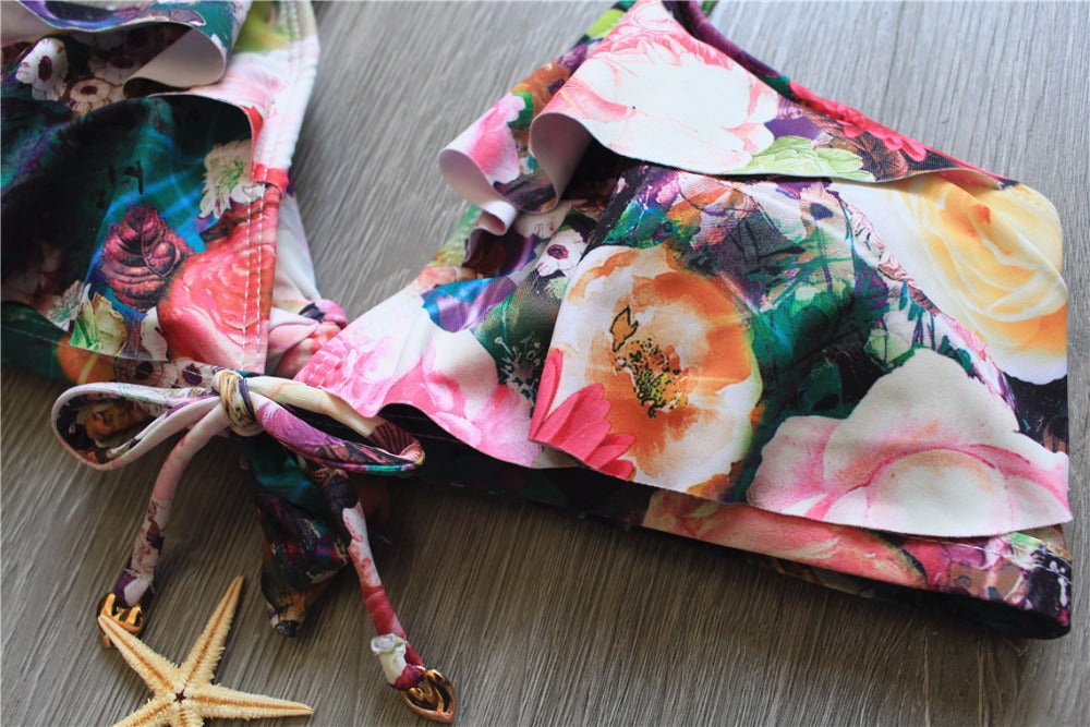 New Women’s High-Waist Bikini Set