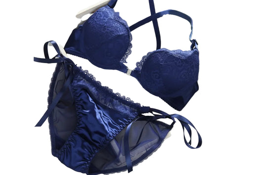 Gathered Lace Beauty Back Bra
