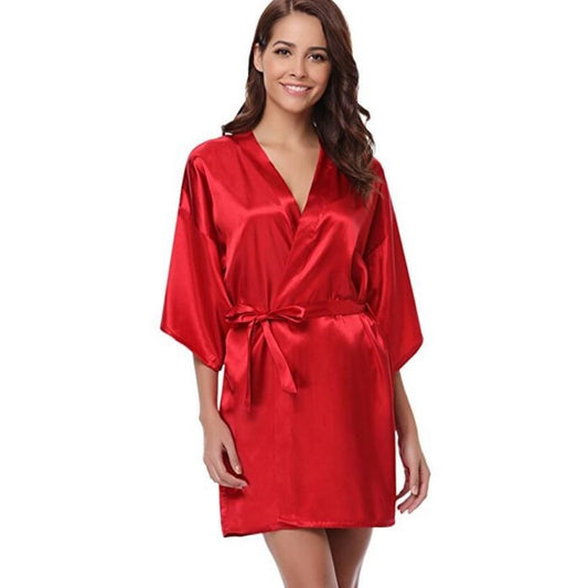 Silk Kimono Robe for Women