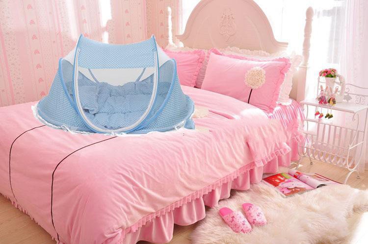 Baby Bed Net With Pillow Net 2 pieces Set