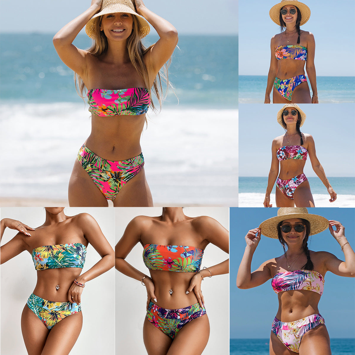 Women's Fashion Split Bikini