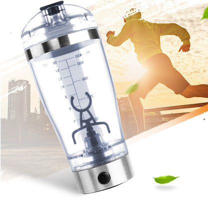 Electric Protein Shake Stirrer USB Shake Bottle Milk Coffee Blender Kettle charging Electric Shaker Cup
