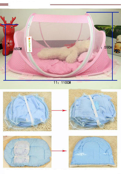 Baby Bed Net With Pillow Net 2 pieces Set