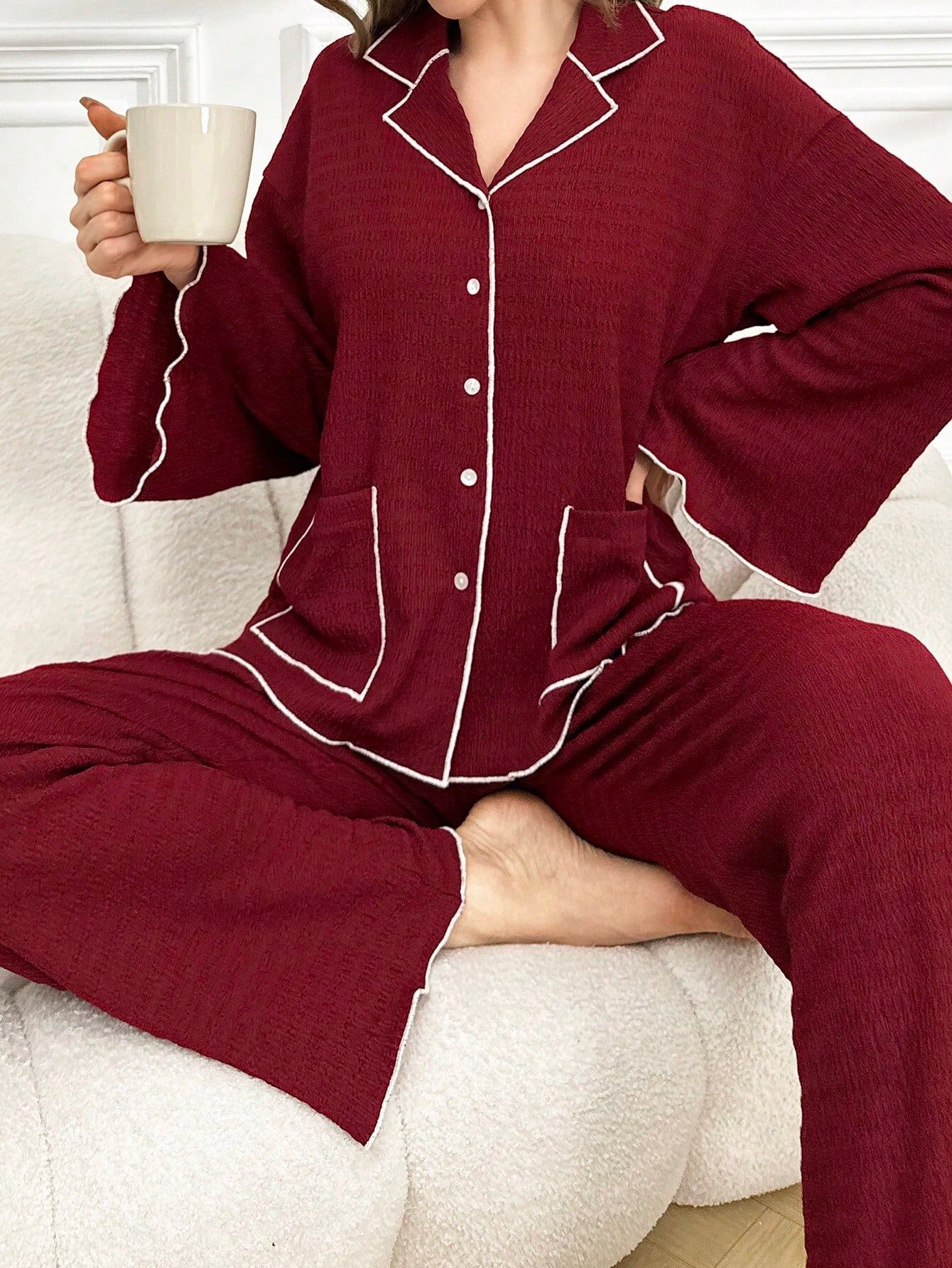 Women’s Cotton Double-Layer Gauze Pajama Set