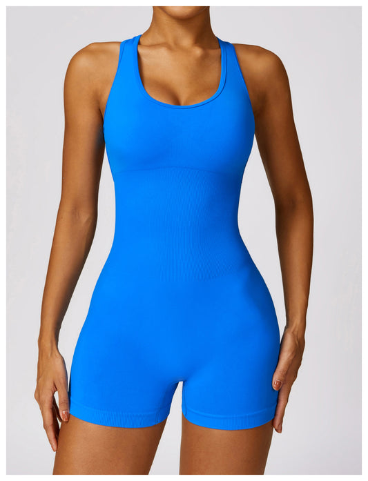 Hip-Lifting One-Piece Sports & Yoga Jumpsuit