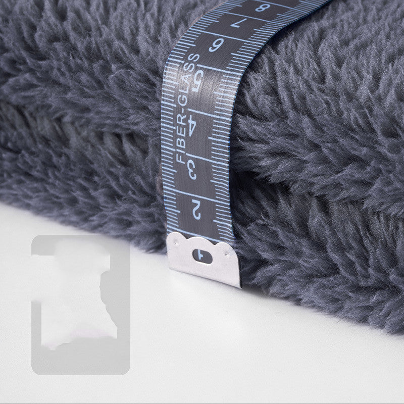 Men's Plush Coral Velvet Nightgown - Warm Robe