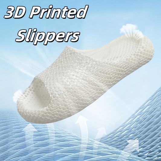 3D Printing Slippers - Soft Breathable Waterproof Non-slip