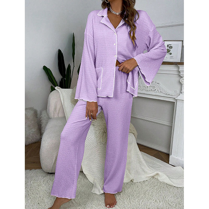 Women’s Cotton Double-Layer Gauze Pajama Set