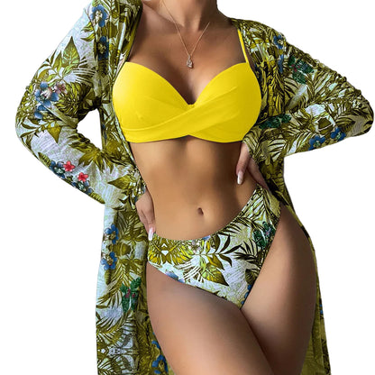 Women's Hard-Packed Mesh Split Swimsuit