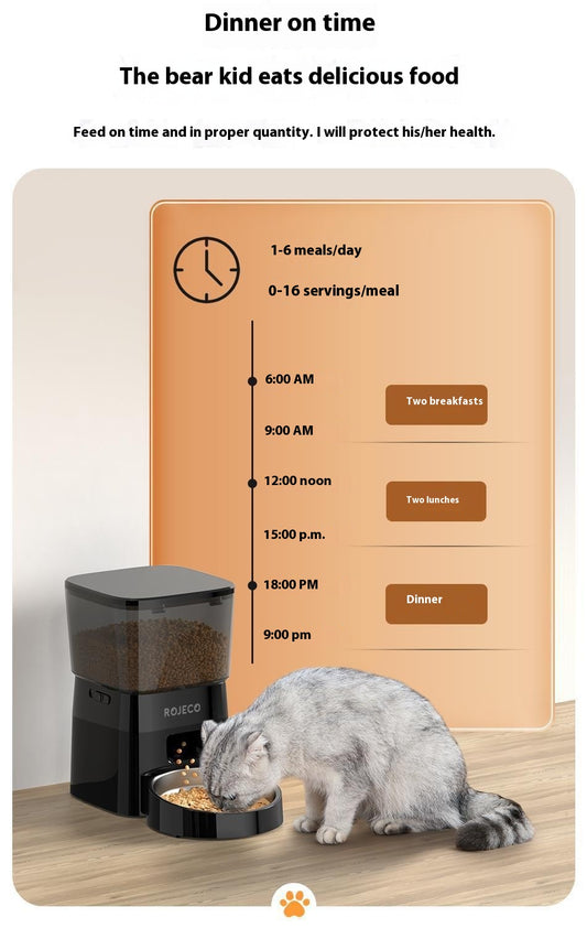 Automatic Pet Feeder Pet Feeding Machine