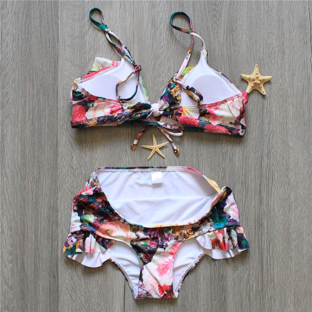 New Women’s High-Waist Bikini Set