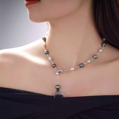 Baroque Aurora Starry Night Necklace