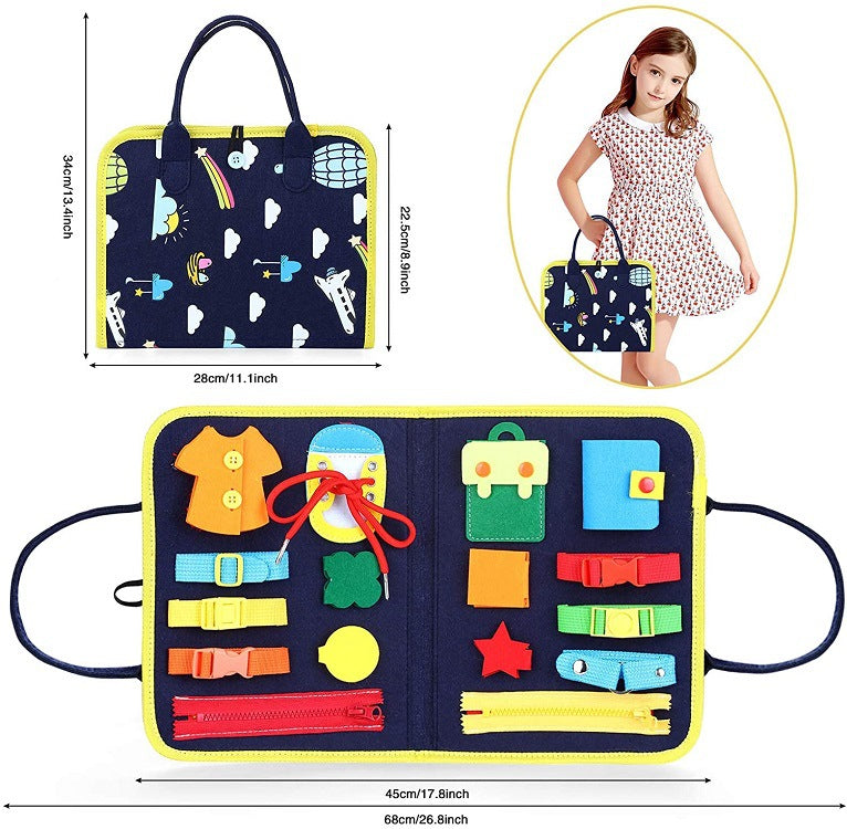 Busy Board Learning Toy