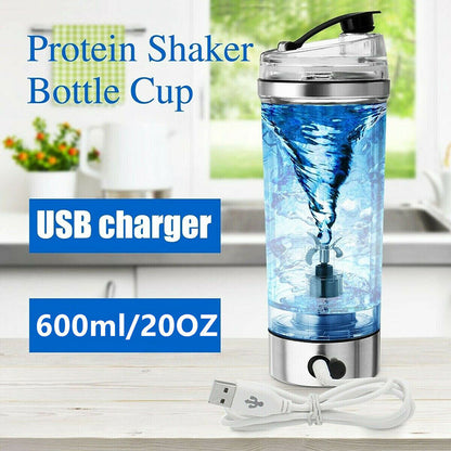 Electric Protein Shake Stirrer USB Shake Bottle Milk Coffee Blender Kettle charging Electric Shaker Cup