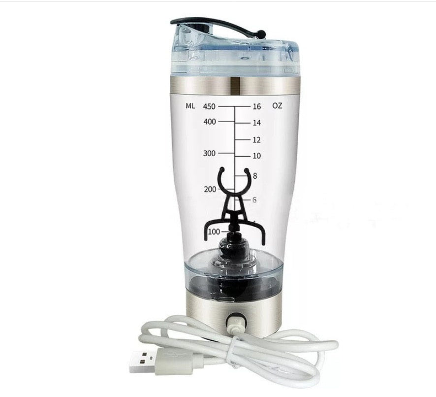 Electric Protein Shake Stirrer USB Shake Bottle Milk Coffee Blender Kettle charging Electric Shaker Cup