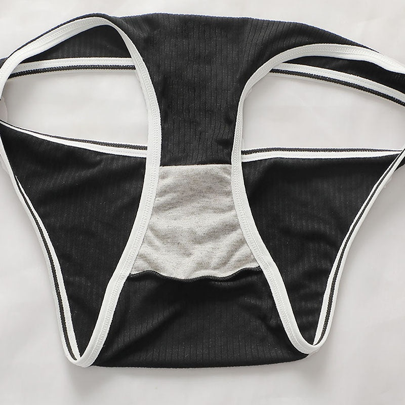 Sexy Backless Push-Up Lingerie Set – Supportive Bra with Lettered Shoulder Straps