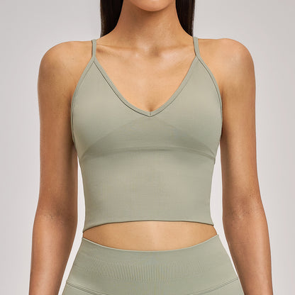 Seamless Shockproof Yoga Bra