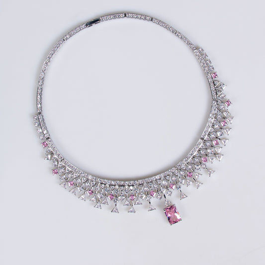 Minimalist Zircon Jewelry Set