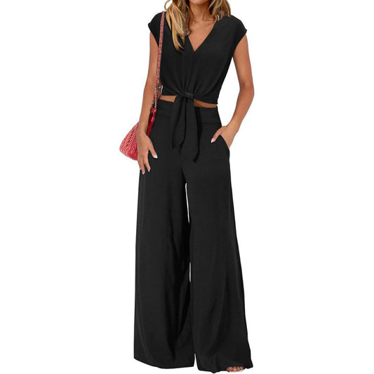 Women’s Fashionable Casual Loose Two-Piece Suit