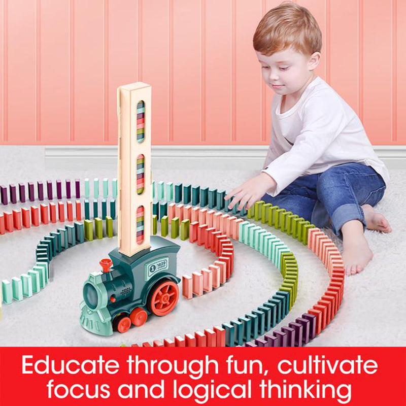 Domino Train Toy –  Kids Educational Puzzle Toy for Toddlers & Babies