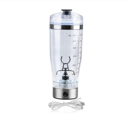 Electric Protein Shake Stirrer USB Shake Bottle Milk Coffee Blender Kettle charging Electric Shaker Cup